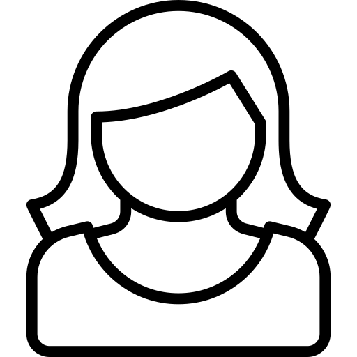 Woman outline icon